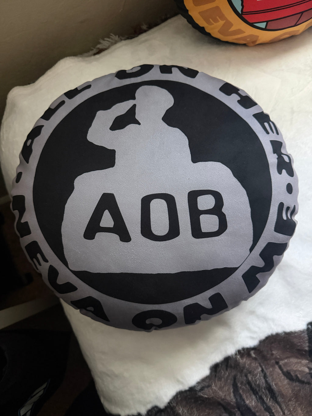 I salute pillow